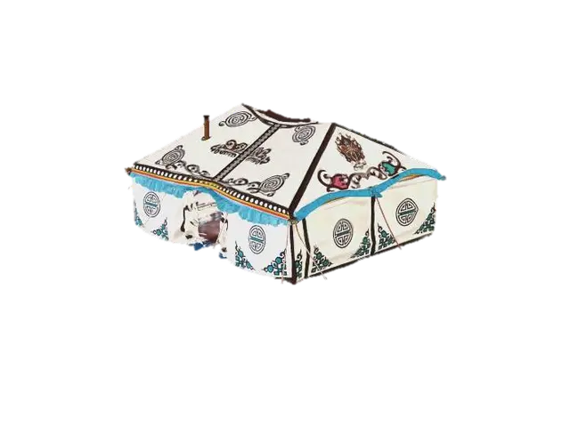 3D model for Ornate Mongolian Yurt