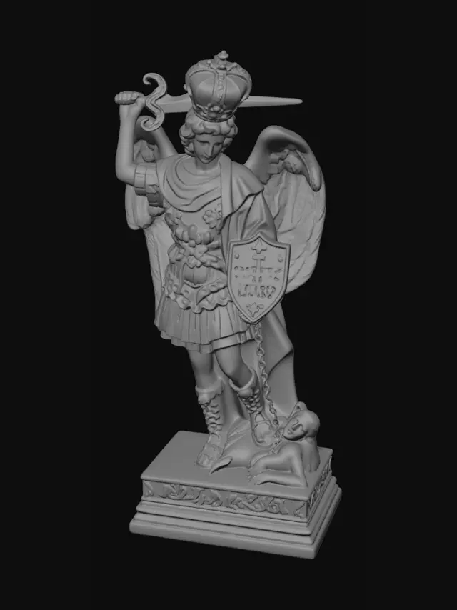 3D model for Saint Michael the Archangel