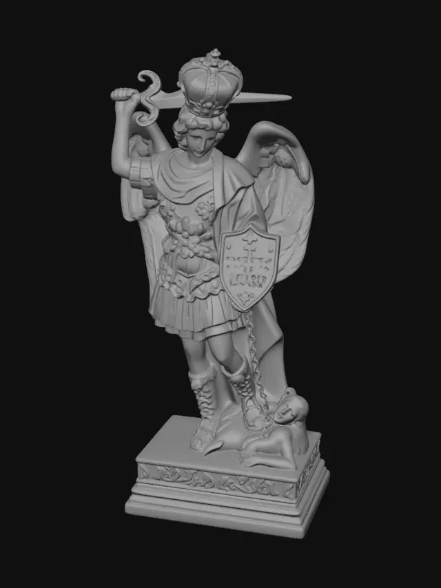 3D model for Saint Michael the Archangel
