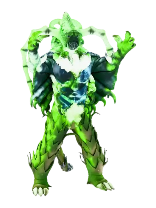 Ultra Kaiju Devilon 3D model, vytvořený pomocí AI