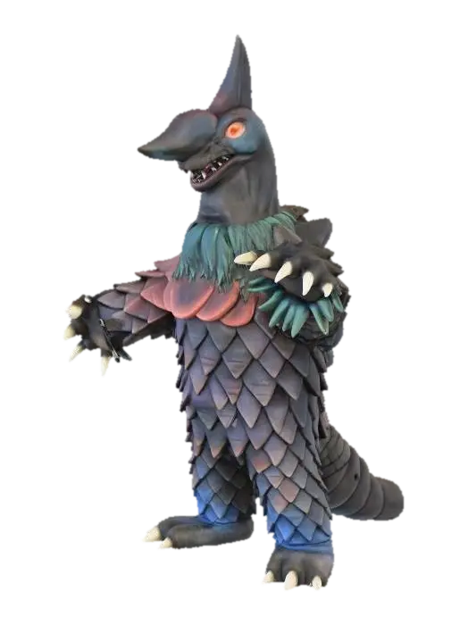 Modello 3D Ultra Kaiju Oil Drinker, generato dall’IA
