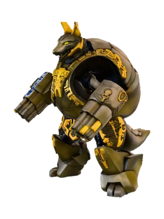 Ultra Kaiju Rudian - Battles 3D model, vytvořený pomocí AI