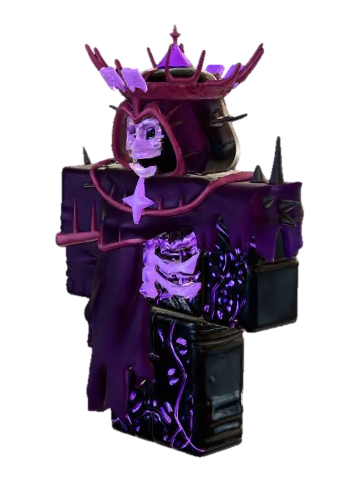 Noli forsaken roblox game r6 type rig 3D model, vytvořený pomocí AI