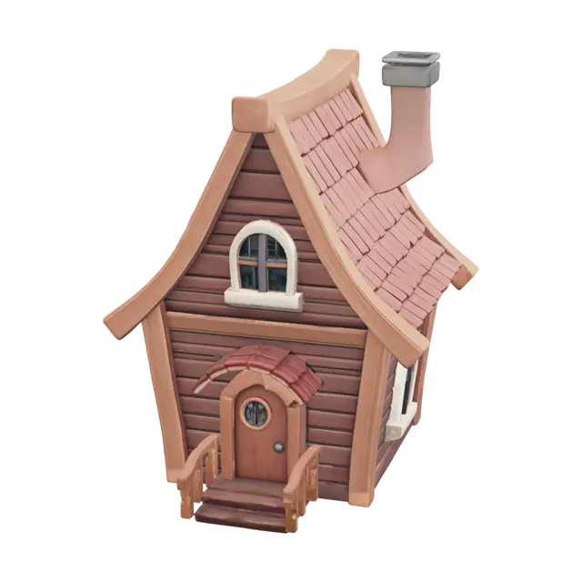 3D model for Modern Cartoon House
