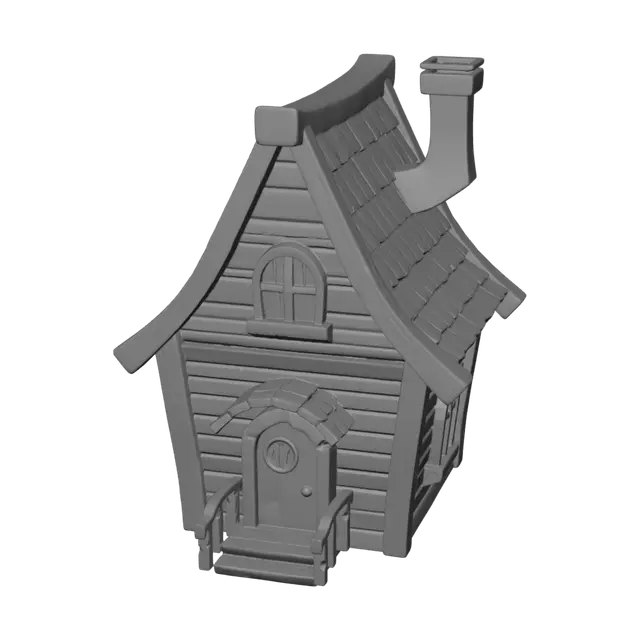 3D model for Modern Cartoon House