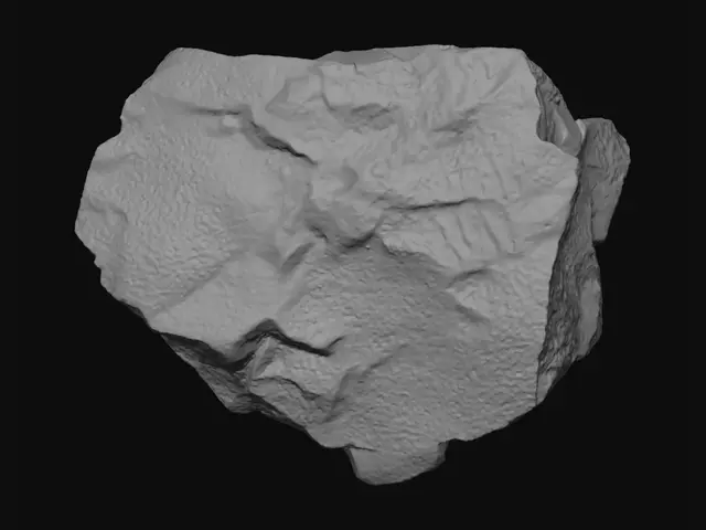 3D model for Two-Toned Rock Fragment
