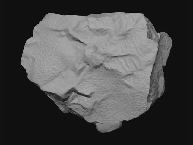 3D model for Two-Toned Rock Fragment
