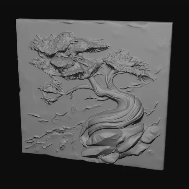 3D model for Whispering Cloud River