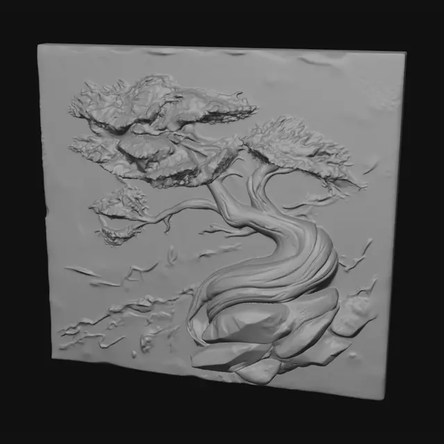3D model for Whispering Cloud River