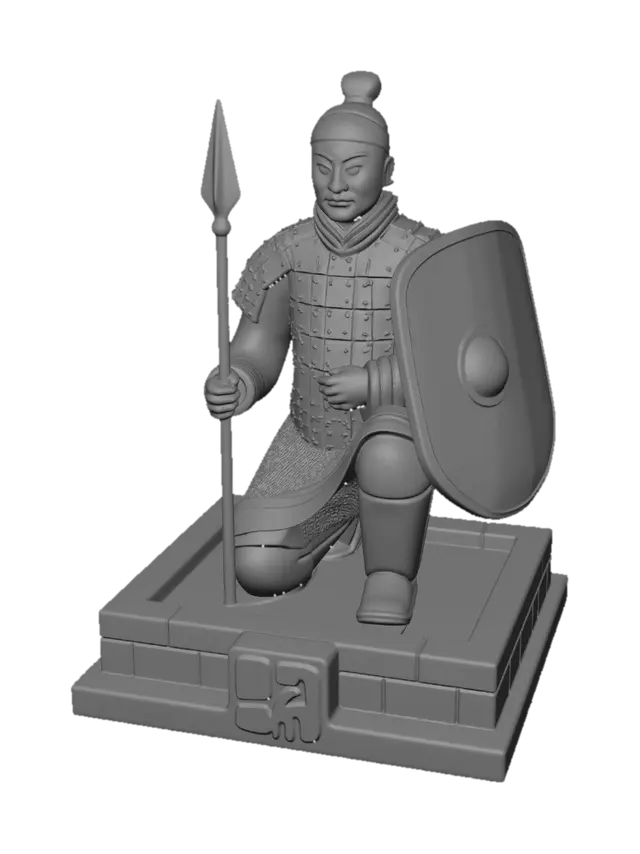 3D model for Ancient Chinese Warrior