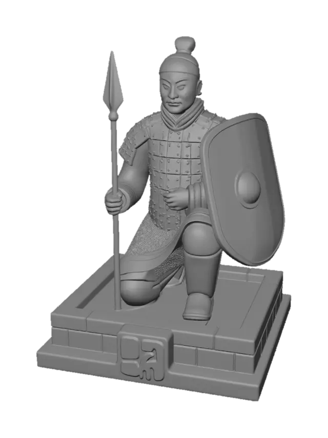 3D model for Ancient Chinese Warrior