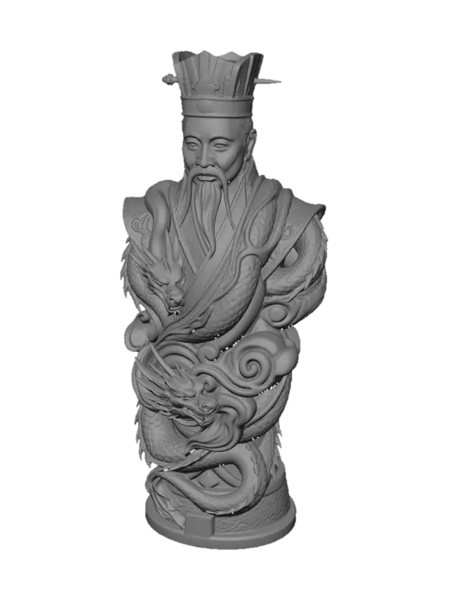 3D model for Dragon Sage