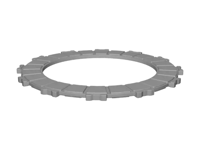 3D model for Clutch friction plate