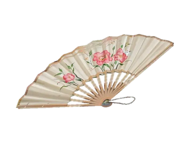 Hand Fan 1 - Folding 3D model, vytvořený pomocí AI