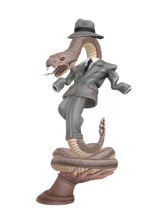 3D model for Serpent in a Suit