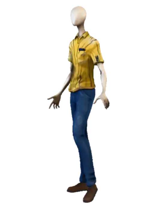 SCP-3008 - Scp3008 3D model, vytvořený pomocí AI