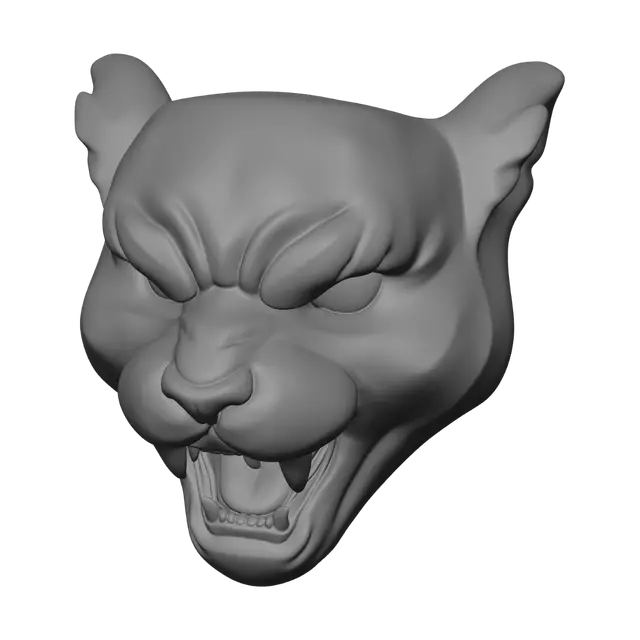 3D model for Roaring Tiger