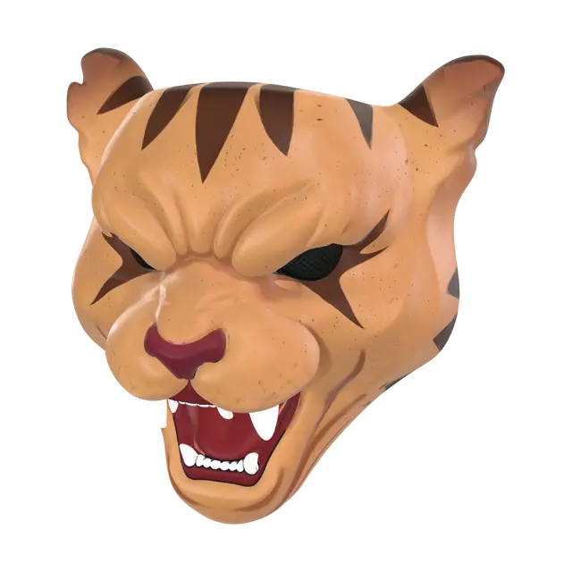 3D model for Roaring Tiger