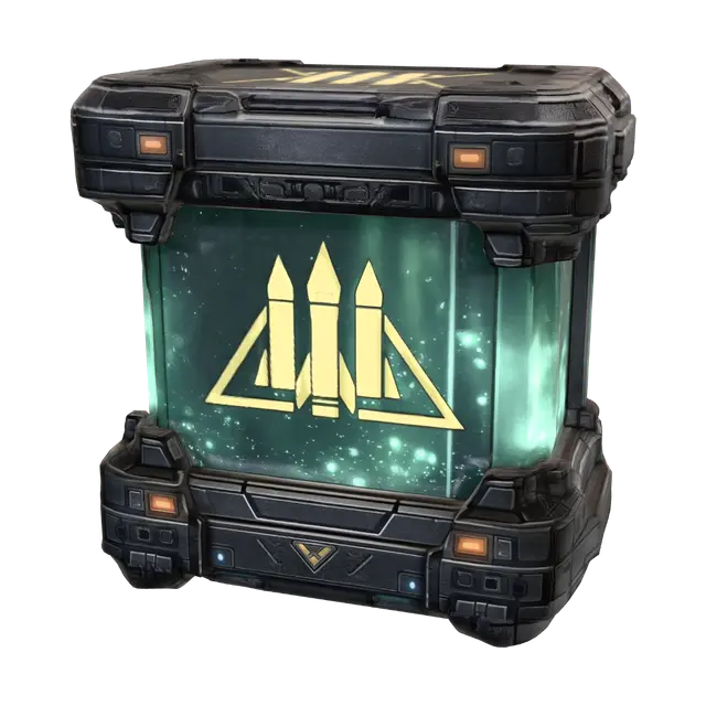 3D model for Nebula Containment Crate