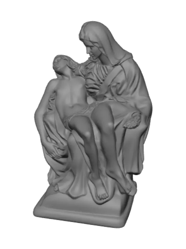 3D model for Madonna and Child