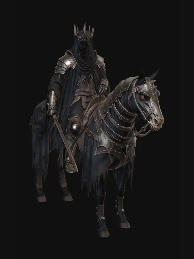 3D model for Shadow Crown Rider