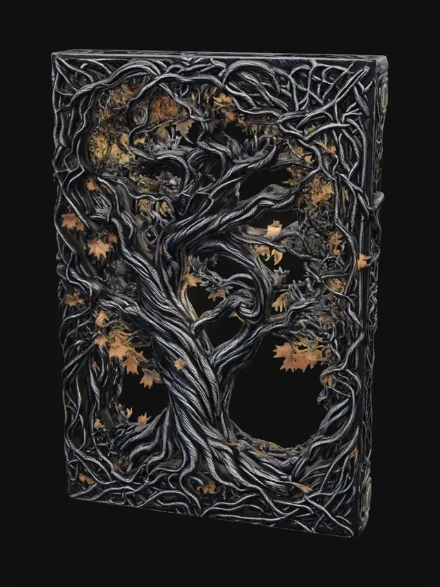 3D model for Ember Tree at Sunset