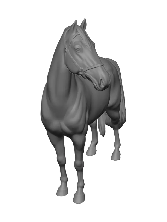 3D model for Running Free in the Meadow