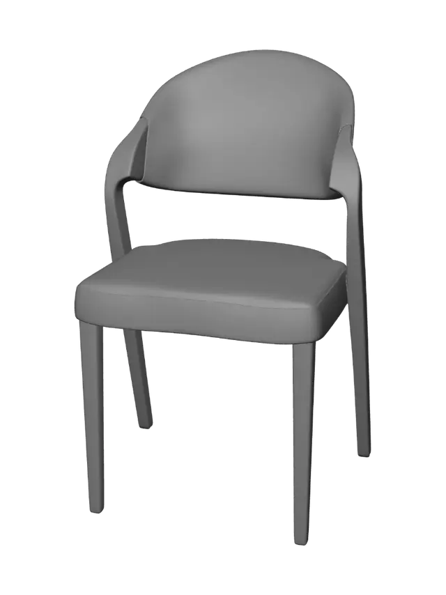 3D model for Azure Echo Chair
