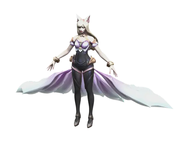 3D model for Stylized Ahri