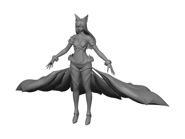 3D model for Stylized Ahri
