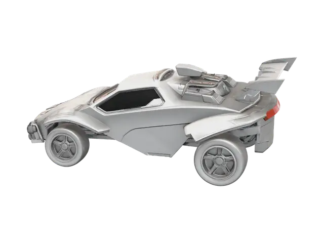 Fantasy Octane Rocket League 3D model, vytvořený pomocí AI