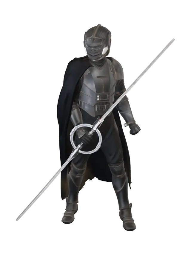 first brother (marrok) - Lightsaber 3D model, vytvořený pomocí AI