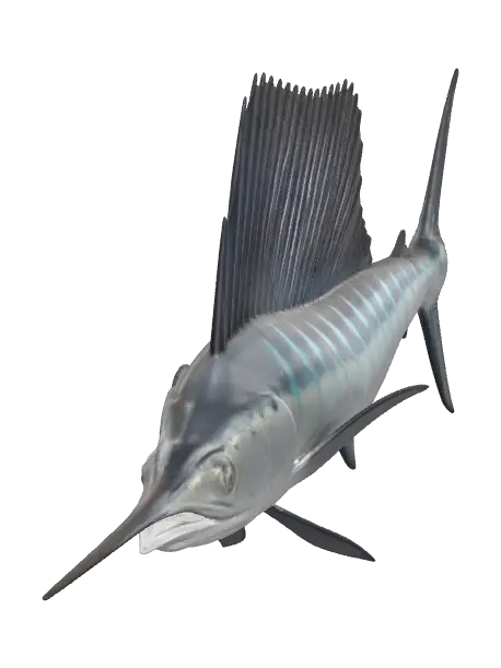 3D model for Stylized Swordfish