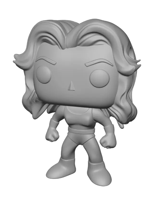 3D model for She-Hulk Funko Pop