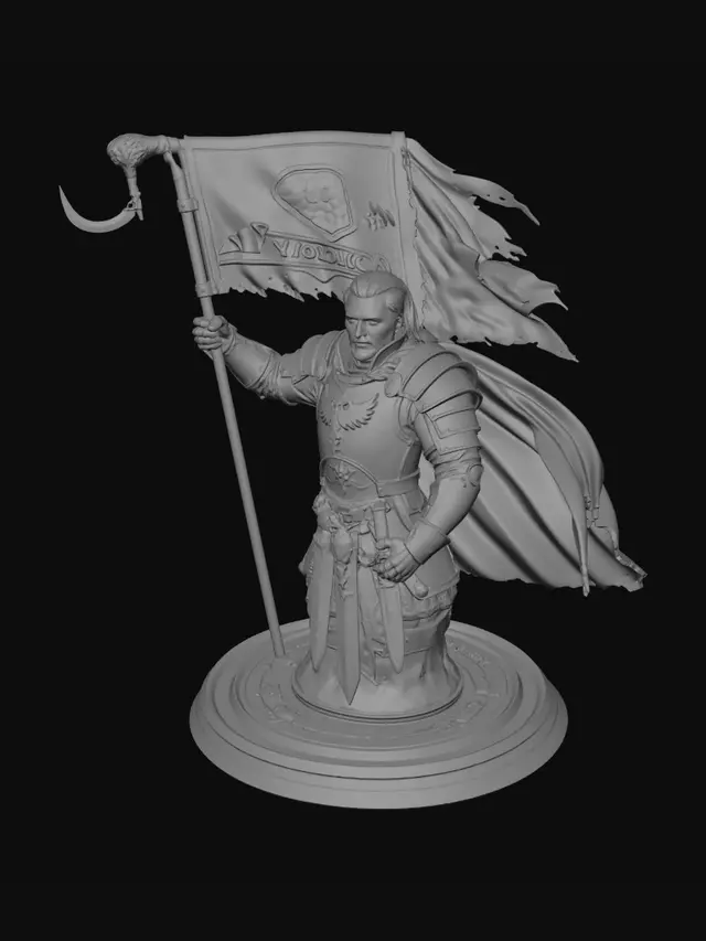 3D model for Crusader of the Golden Eagle