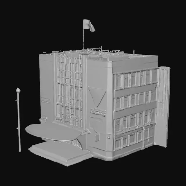 3D model for Main Campus Building