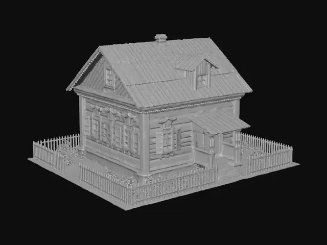 3D model for Rustic Charm House
