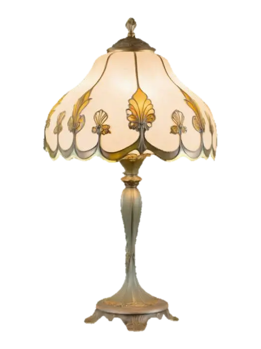 3D model for Art Nouveau table lamp