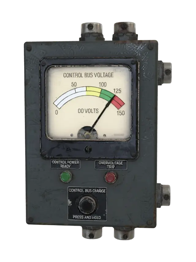 3D model for Control Bus Voltage Meter