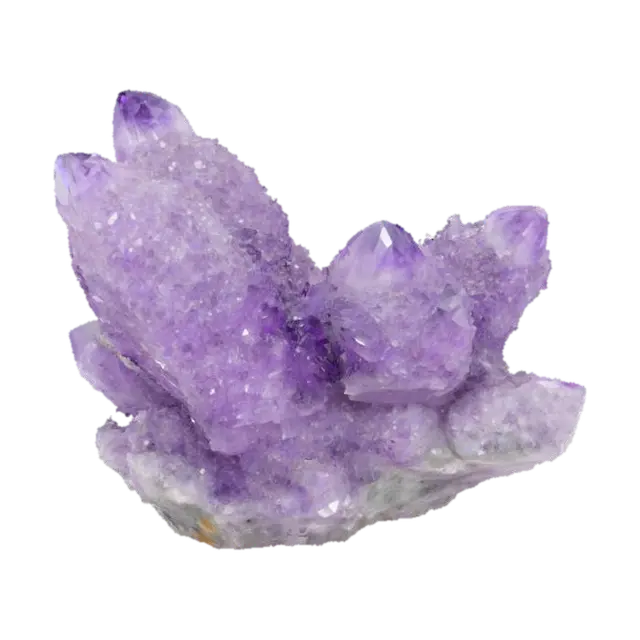 Spirit Quartz - Cluster 3D model, vytvořený pomocí AI