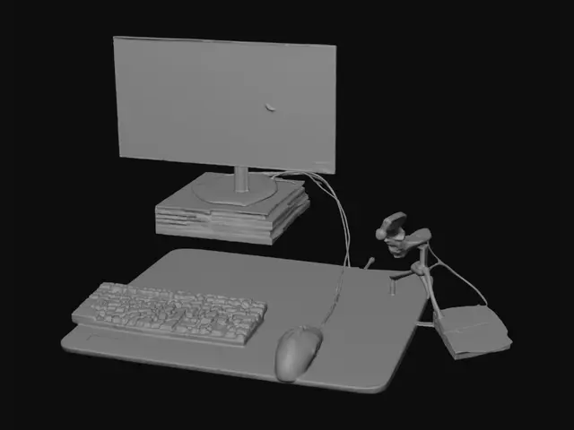 3D model for Starlit Workspace