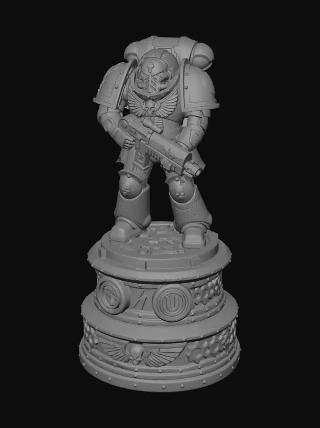 3D model for Ultramarine Vanguard
