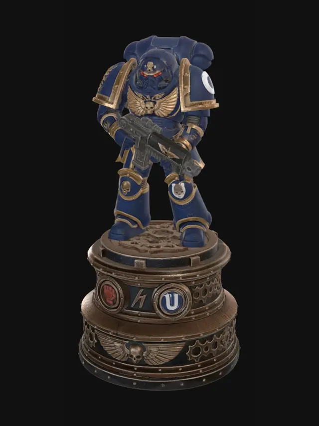 3D model for Ultramarine Vanguard