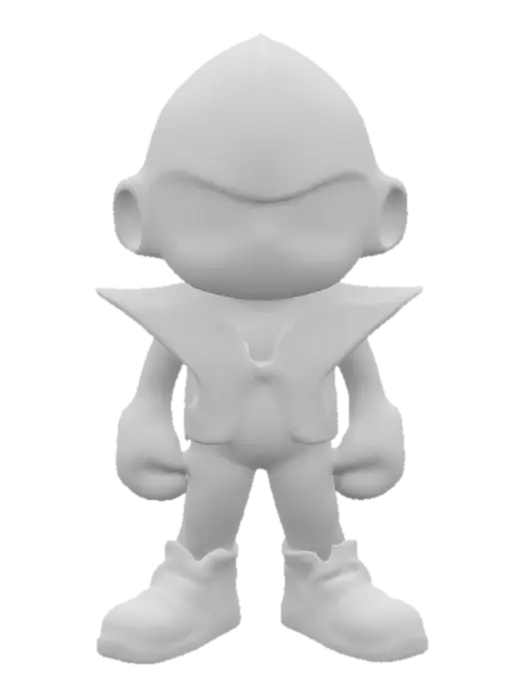 3D model for Super Space Kid,The PIXAR ANIM, #emblem#