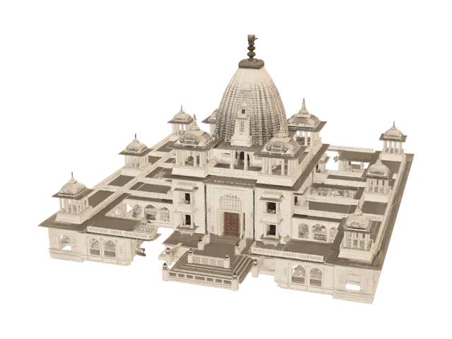 3D model for Shikhara Temple Complex