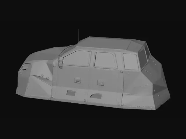 3D model for Dominator Armored Prototype