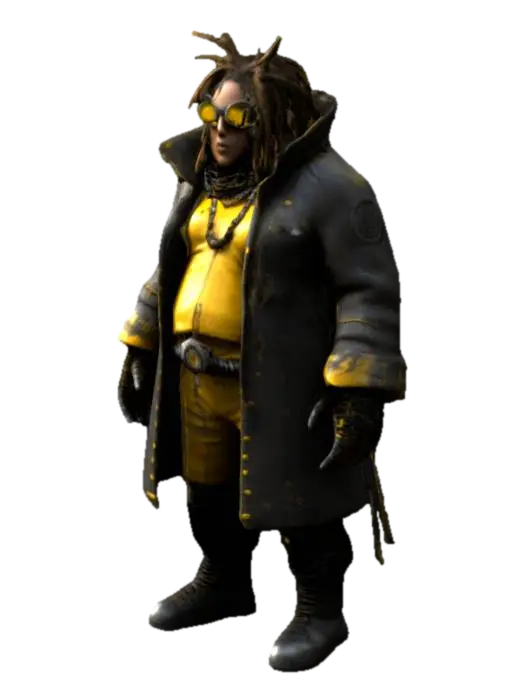 The object is a detailed, 3D-rendered character with a robust, mechanical aesthetic,… - Coated 3D model, vytvořený pomocí AI