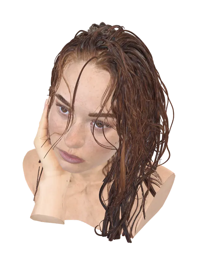 Leoonie - Dreamy 3D model, vytvořený pomocí AI