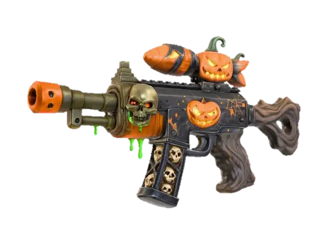 3D model for Jack-O'-Lantern Blaster Rifle, #Halloween2025#