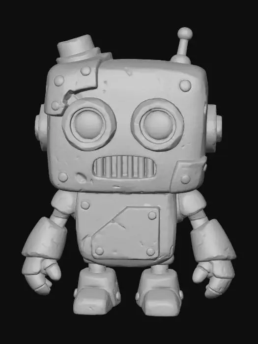 3D model for Rusty Bot.